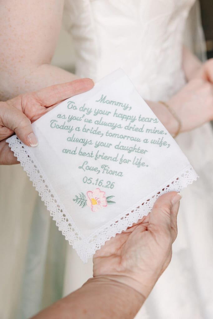 green and white wedding details at Florida mansion wedding venue, Luxmore Grande Estate, captured by Jennifer Holly Photography