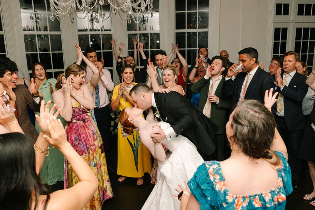 grande ballroom reception at Florida mansion wedding venue, Luxmore Grande Estate, captured by Jennifer Holly Photography