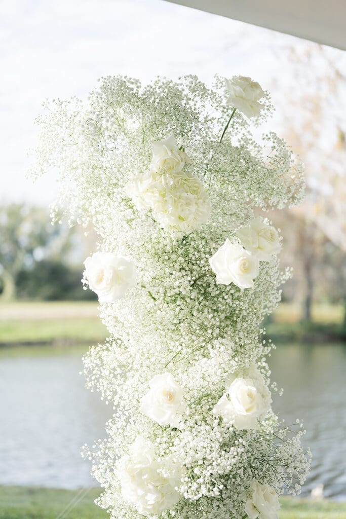 Outdoor wedding ceremony at Hyatt Regency Grand Cypress Resort in Orlando, Florida, captured by Jennifer Holly Photography