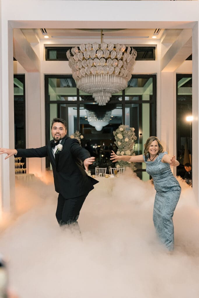 wedding reception mother son dance at Hyatt Regency Grand Cypress Resort in Orlando, Florida, captured by Jennifer Holly Photography